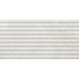 Abode White Decor Natural Porcelain Wall Tile 300x600mm